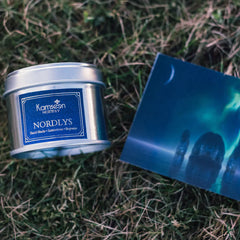 Nordlys Scented Candle - Begamot , Labdanum & Leather