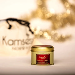 Gingerbread - Handmade Christmas scented candle with the scent of Christmas cookies