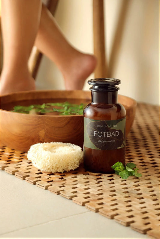 Fotbad – Peppermynte