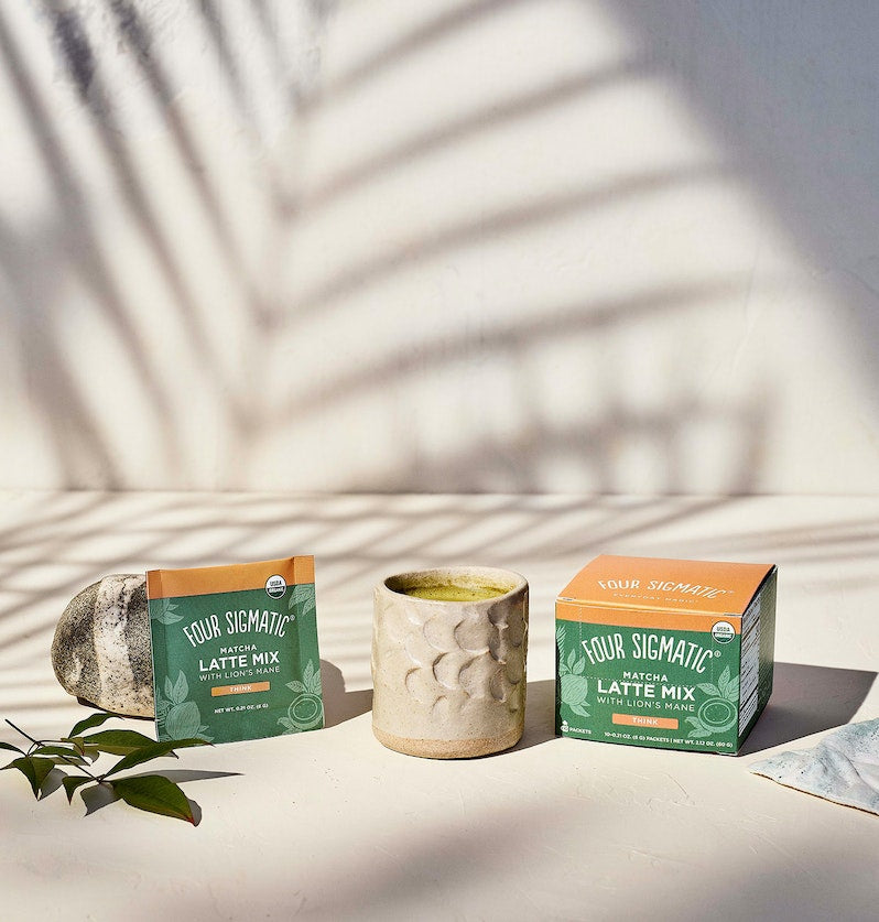 Four Sigmatic Matcha Latte Mix med Lion’s Mane