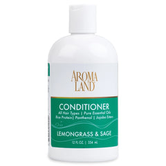 Plant-based conditioner with lemongrass and sage from Aromaland