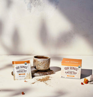 Four Sigmatic Mushroom Cacao med Cordyceps (10 serveringer)