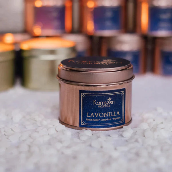 Lavonilla duftlys - Kokosnøtt, Lavendel & Vanilje