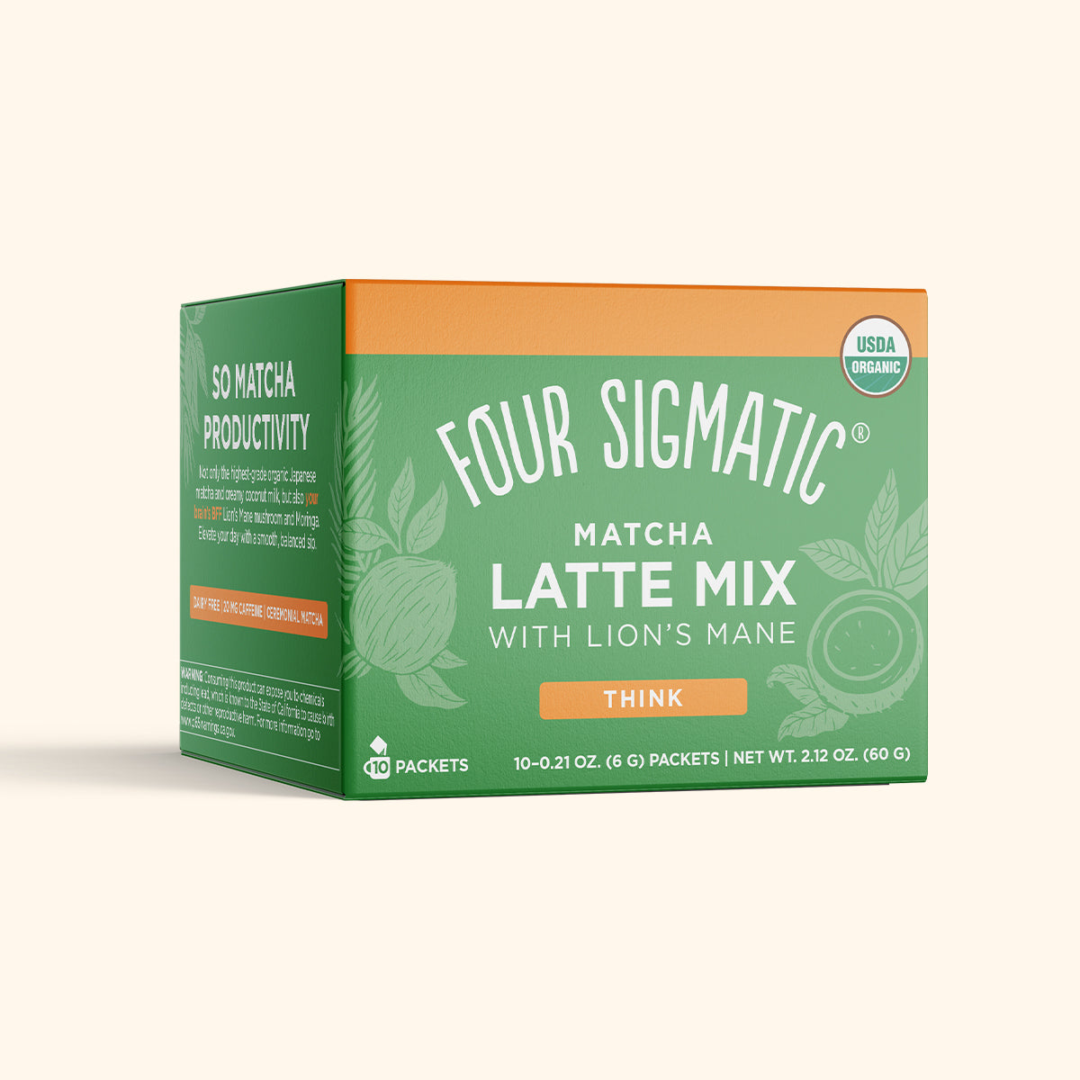 Four Sigmatic Matcha Latte Mix med Lion’s Mane